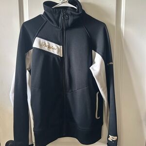 Purdue Columbia Black and White Zip-Up Jacket